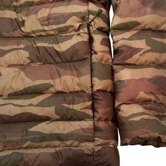 Patagonia Hi Loft Down Hoody Puffer Hooded Jacket RARE Camo Men's Size Small